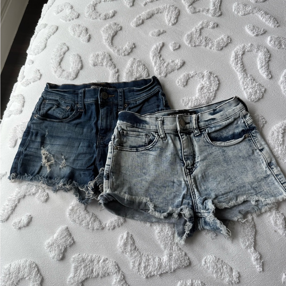 Denim Distressed Women Shorts